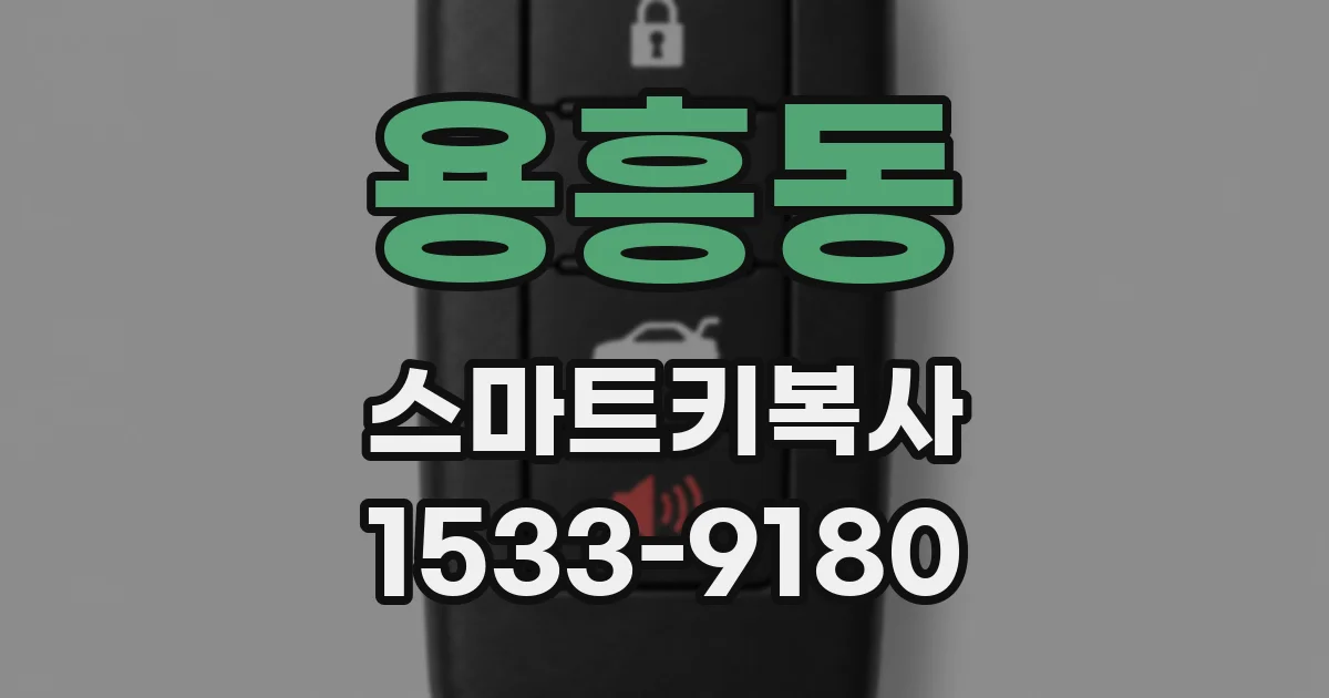 용흥동 스마트키복사