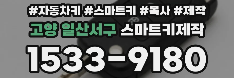 고양 일산서구 스마트키제작