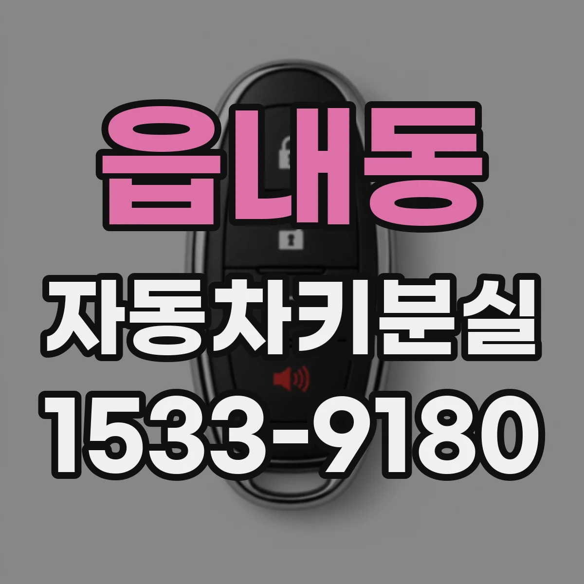 읍내동 자동차키분실