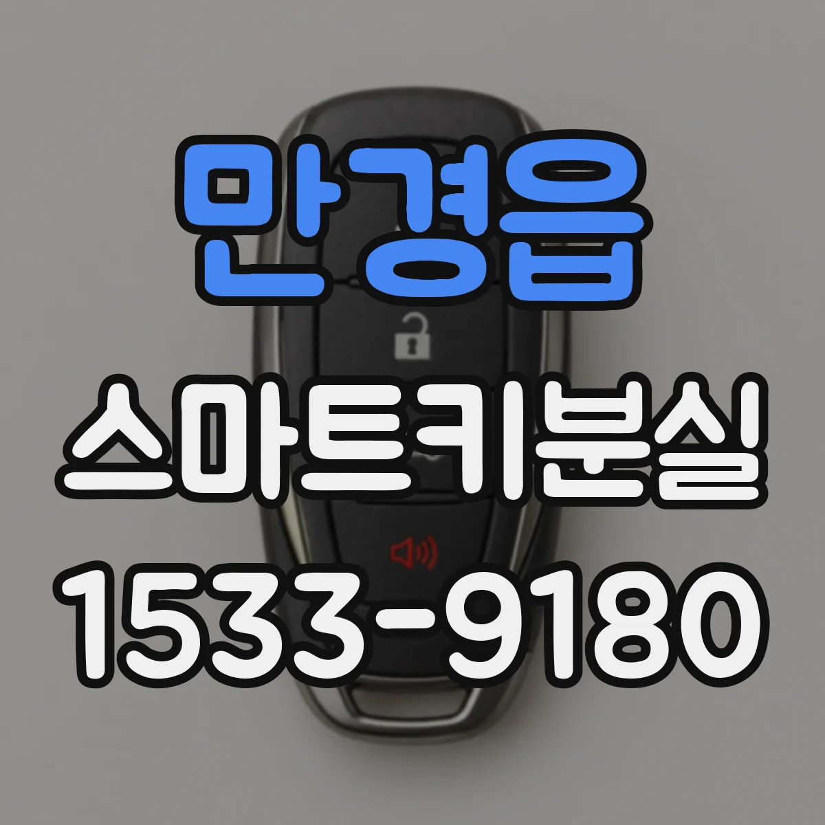만경읍 스마트키분실