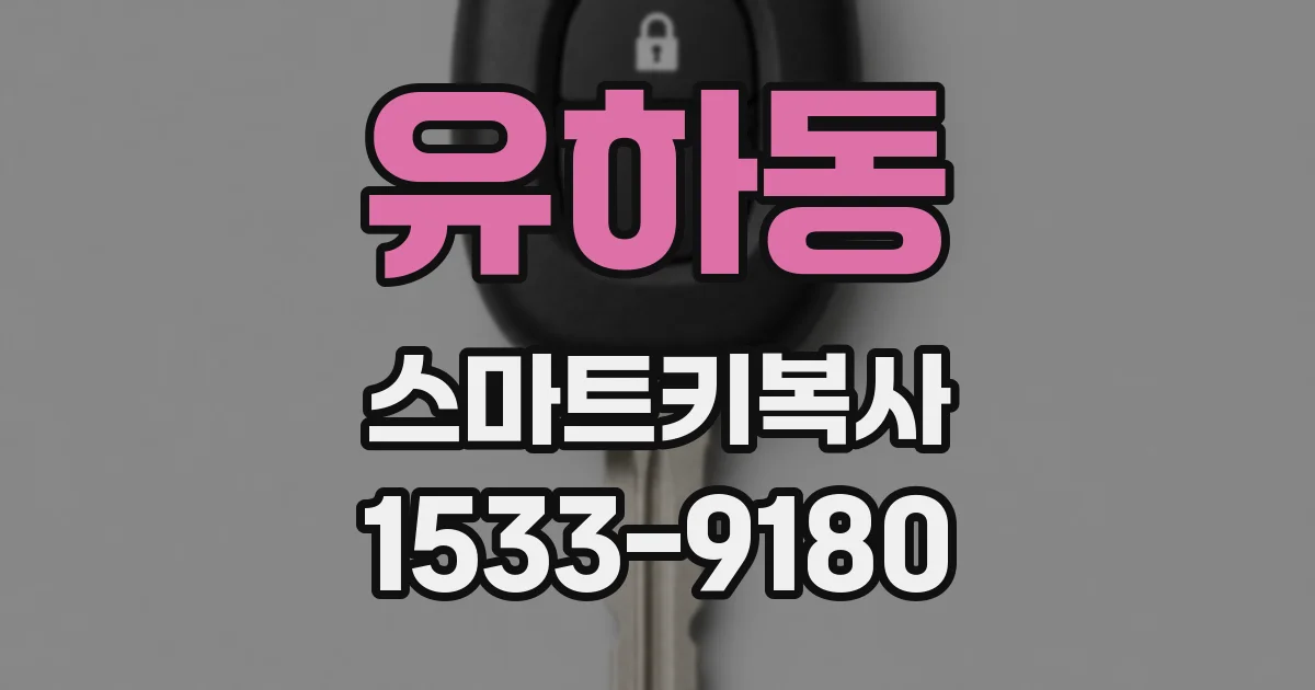 유하동 스마트키복사
