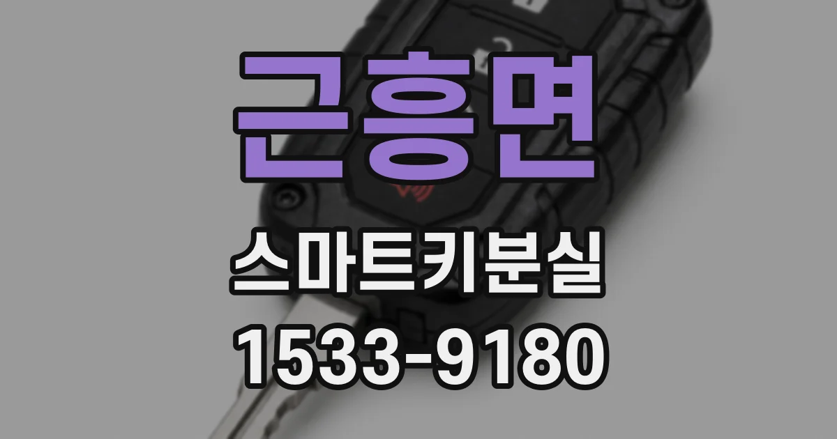 근흥면 스마트키분실