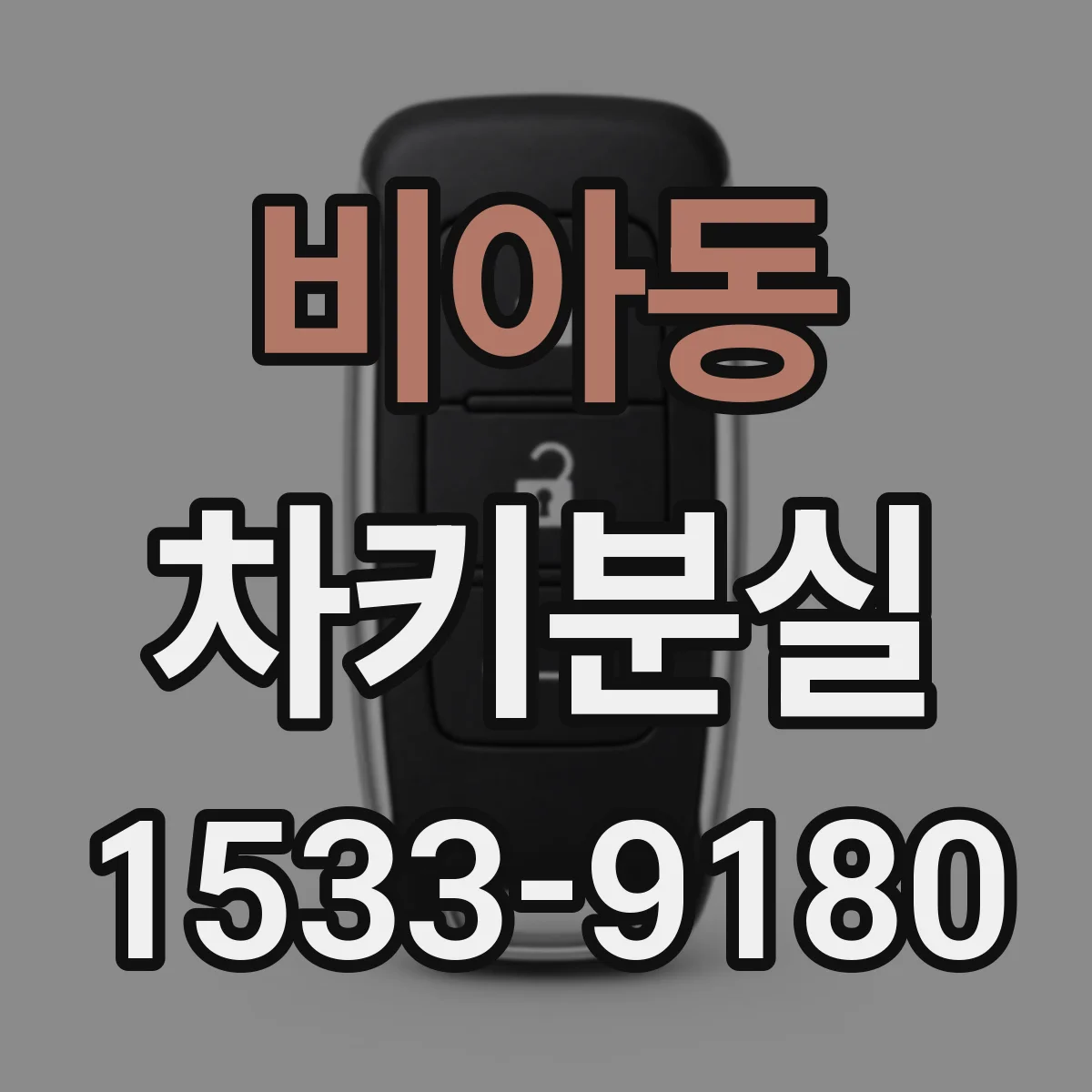 비아동 차키분실