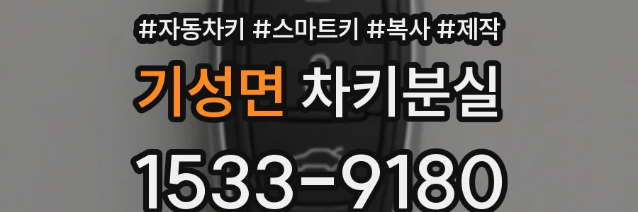 기성면 차키분실