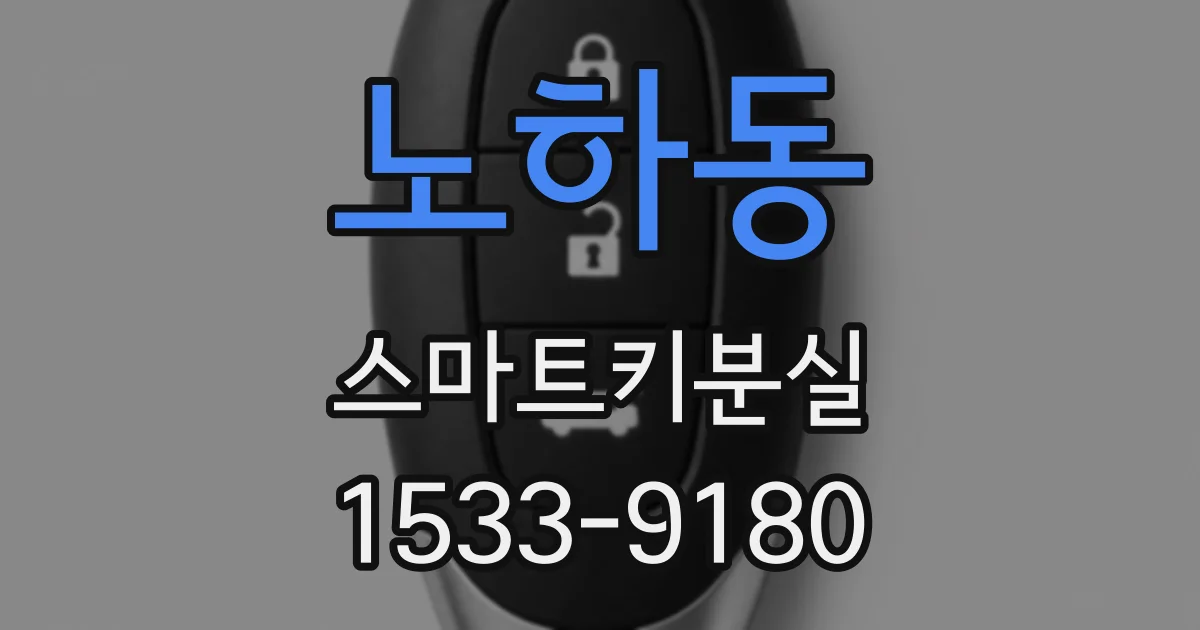 노하동 스마트키분실