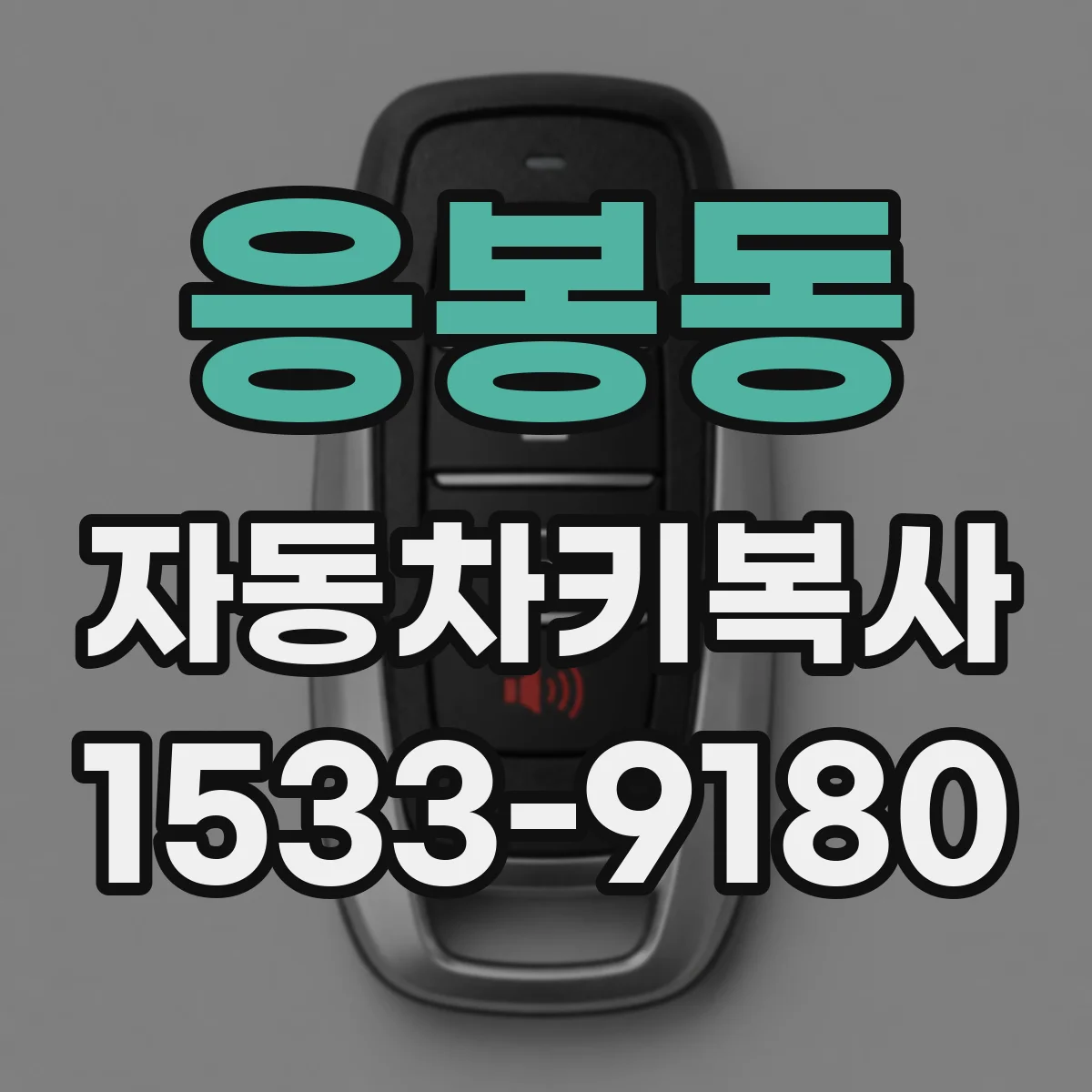 응봉동 자동차키복사