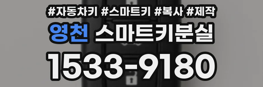 영천 스마트키분실