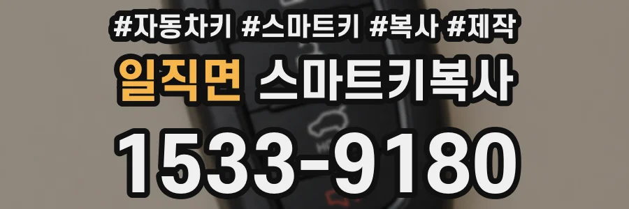 일직면 스마트키복사