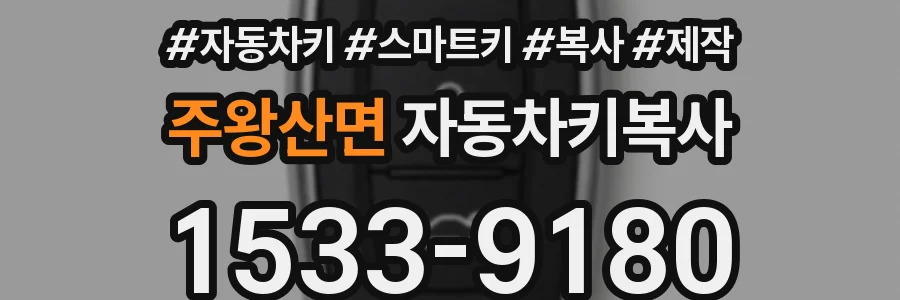 주왕산면 자동차키복사