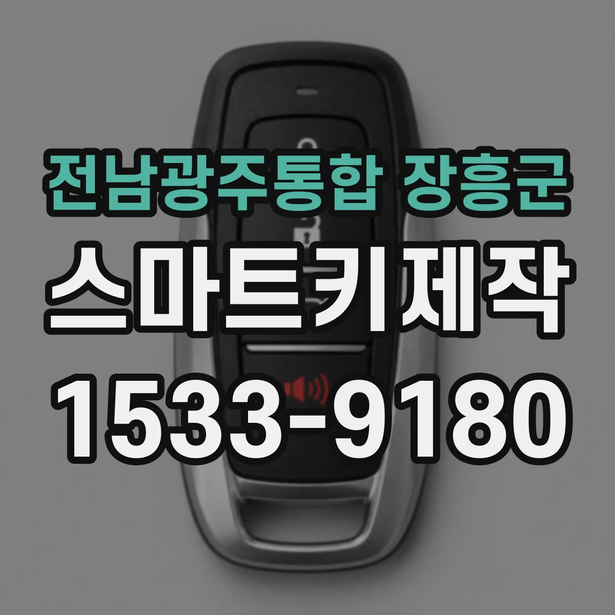 전남광주통합 장흥군 스마트키제작