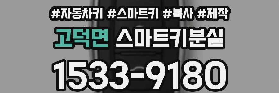 고덕면 스마트키분실