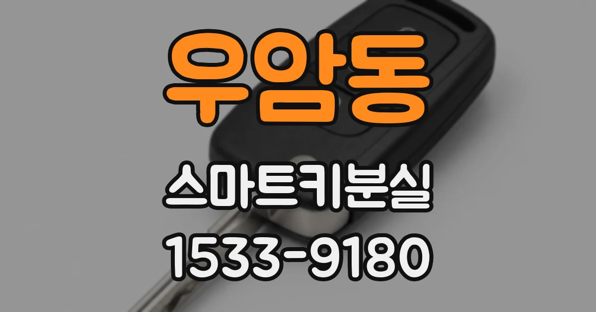 우암동 스마트키분실