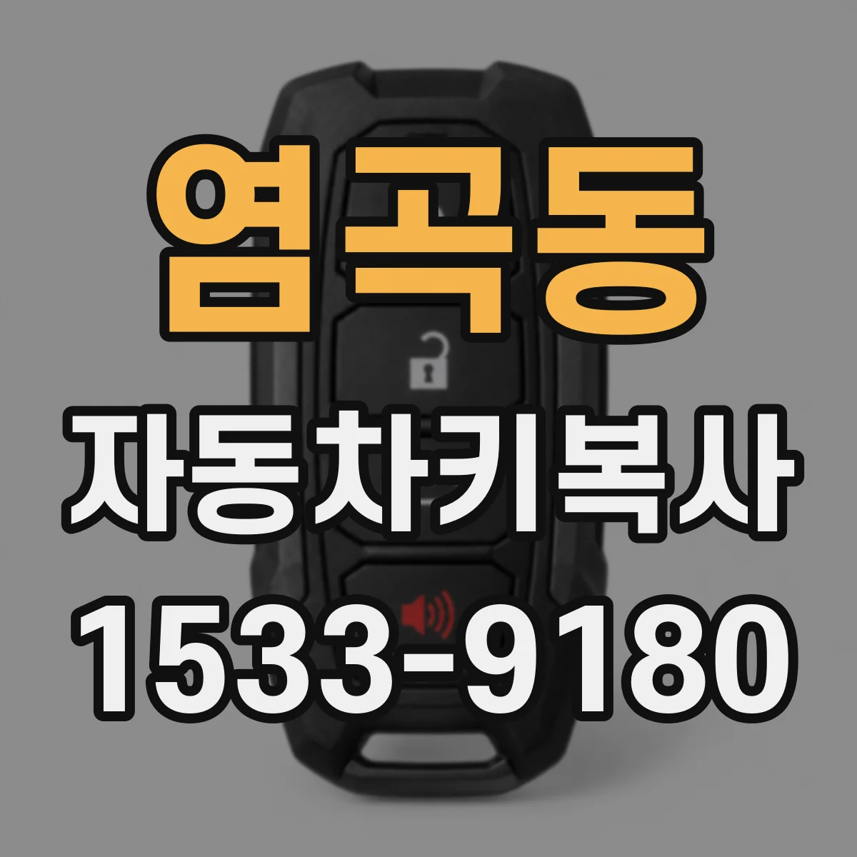 염곡동 자동차키복사