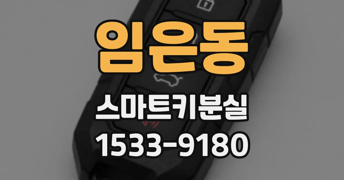 임은동 스마트키분실