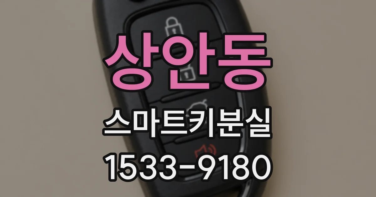 상안동 스마트키분실