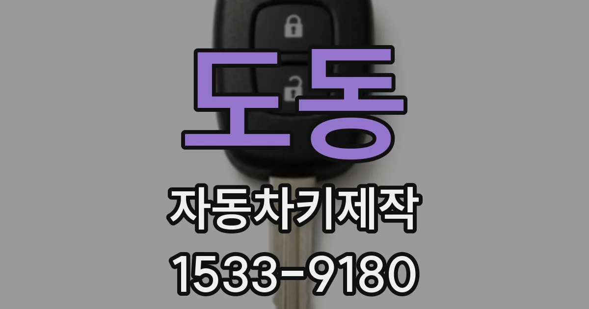 도동 자동차키제작