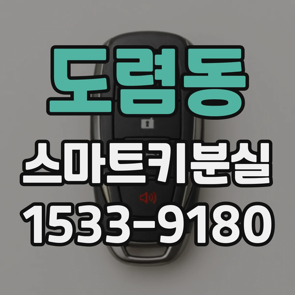 도렴동 스마트키분실