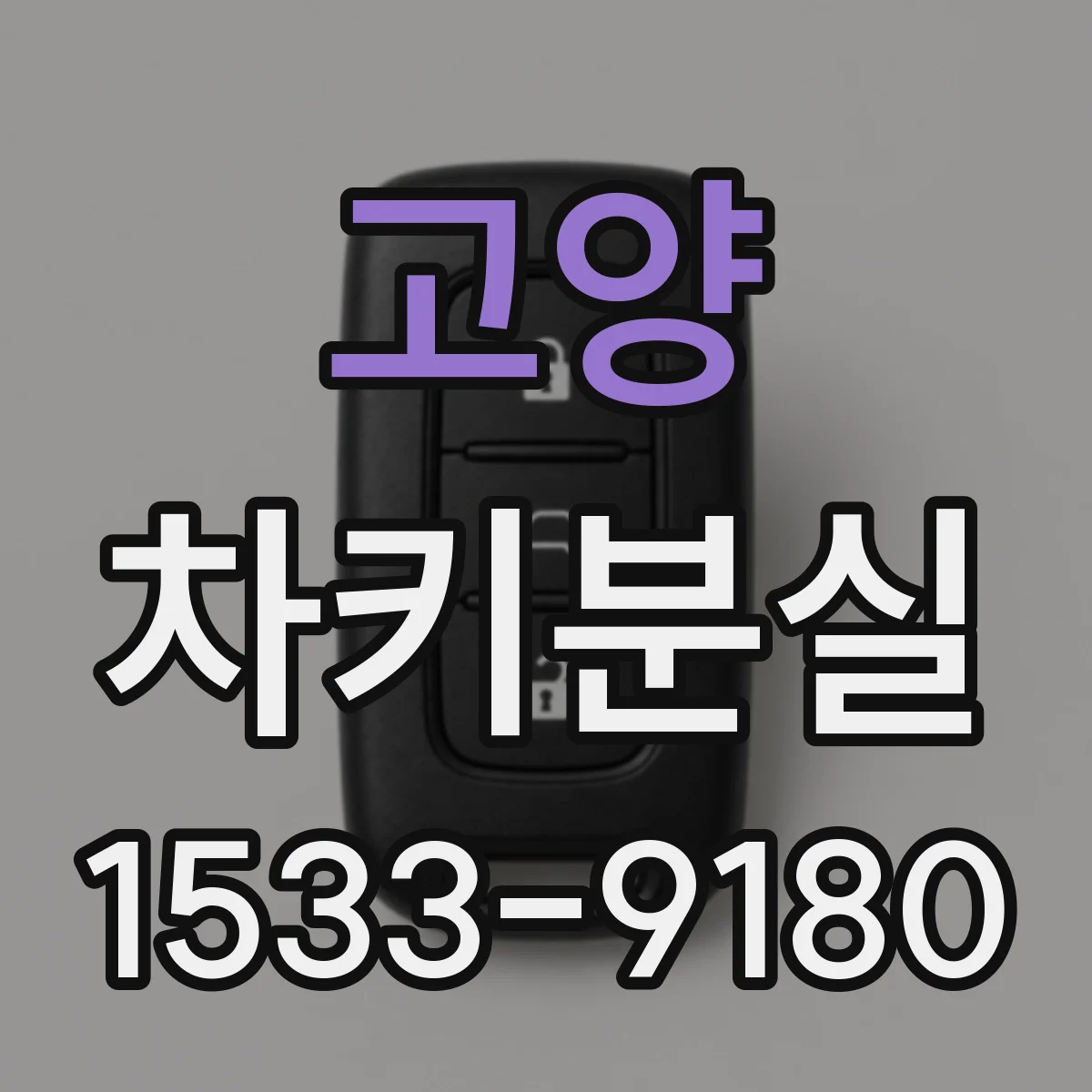고양 차키분실