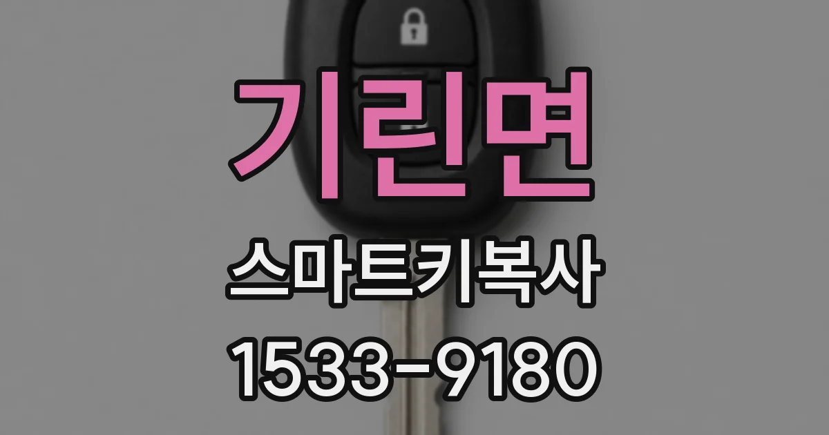 기린면 스마트키복사