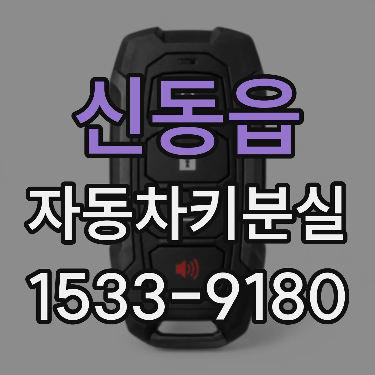 신동읍 자동차키분실