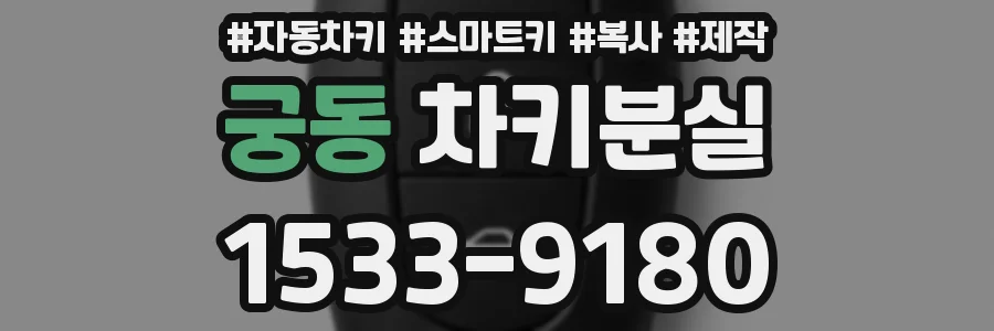 궁동 차키분실