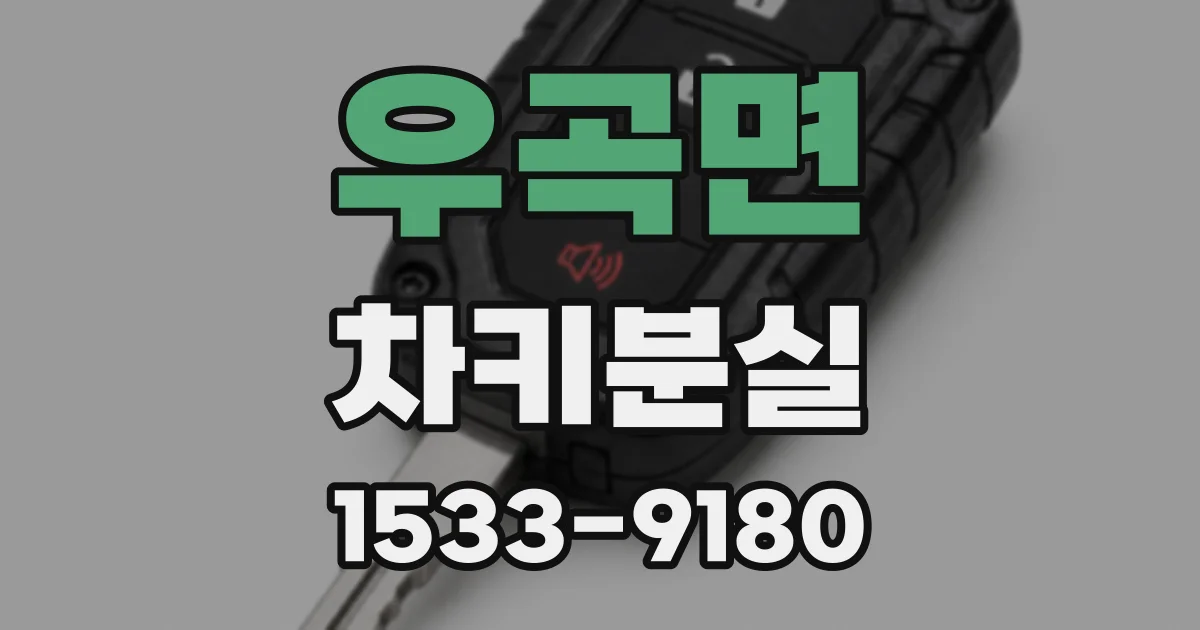 우곡면 차키분실