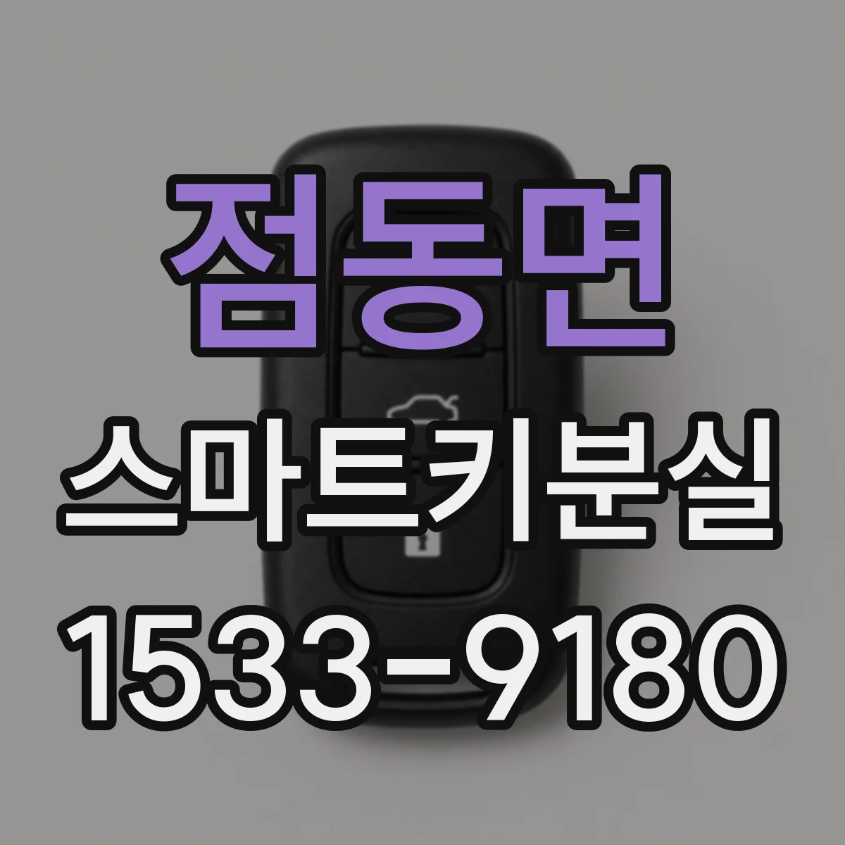 점동면 스마트키분실