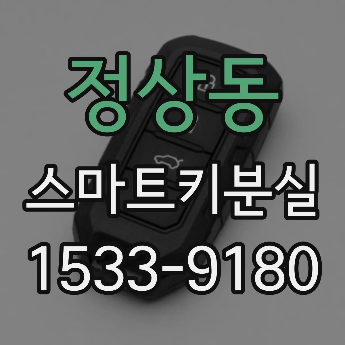 정상동 스마트키분실