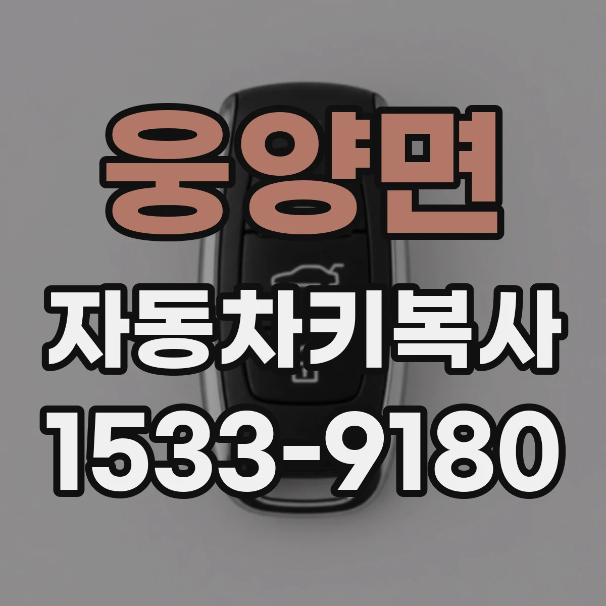 웅양면 자동차키복사