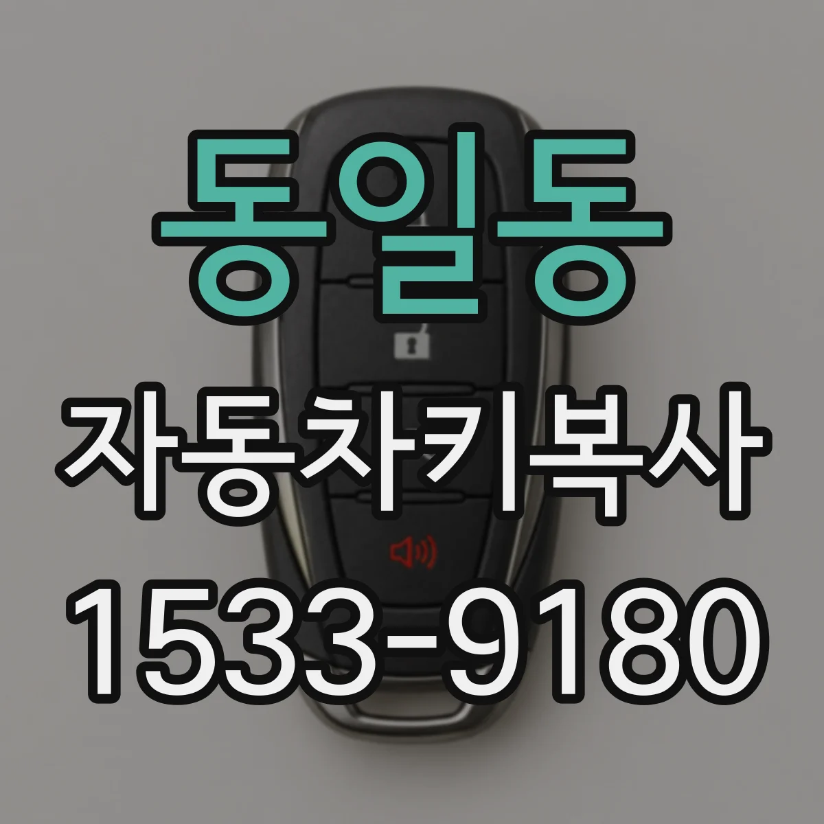 동일동 자동차키복사