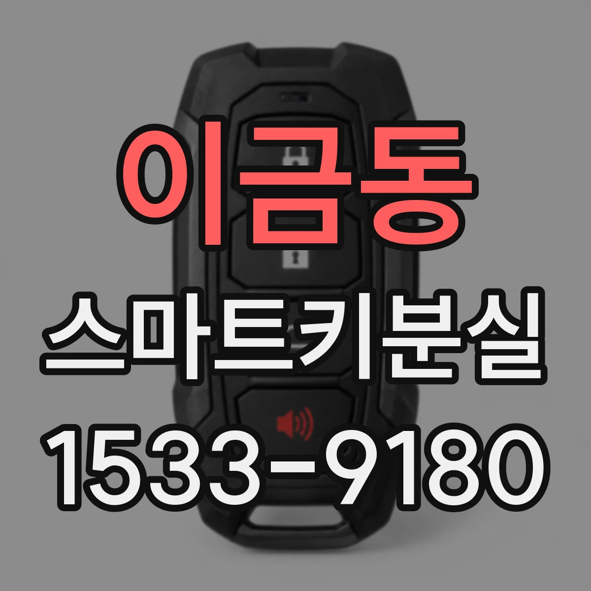 이금동 스마트키분실