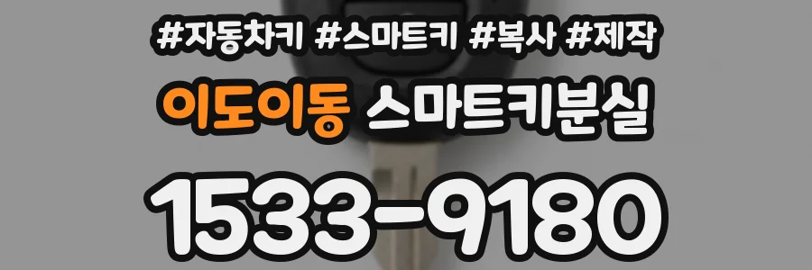 이도이동 스마트키분실