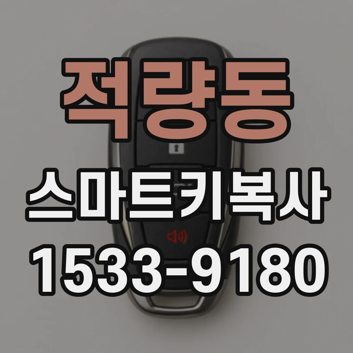 적량동 스마트키복사