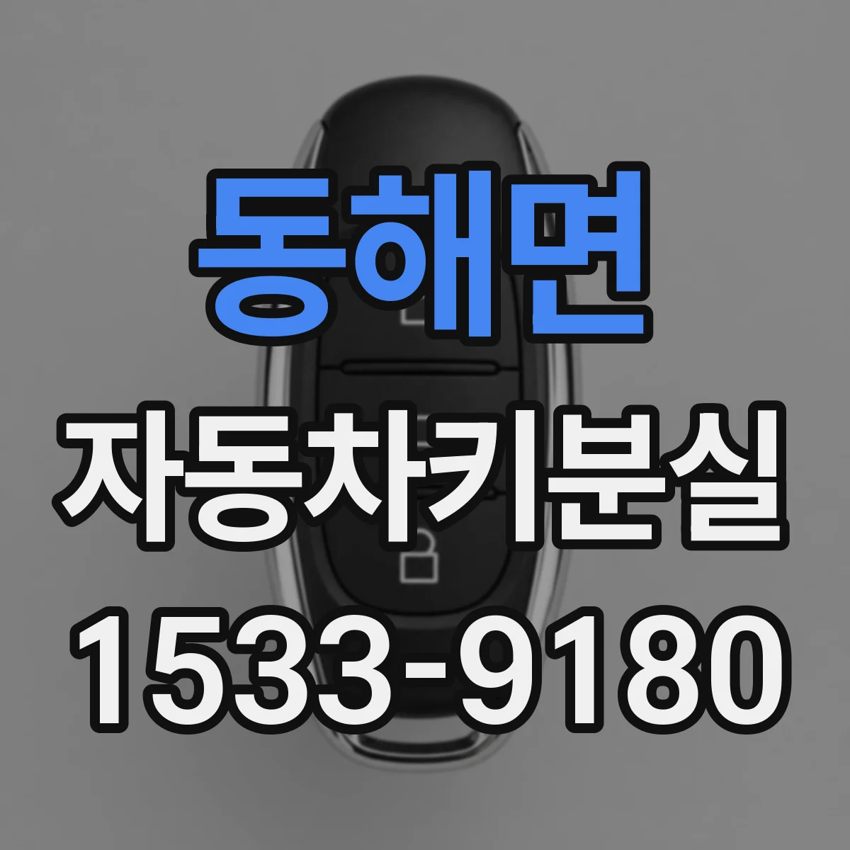 동해면 자동차키분실
