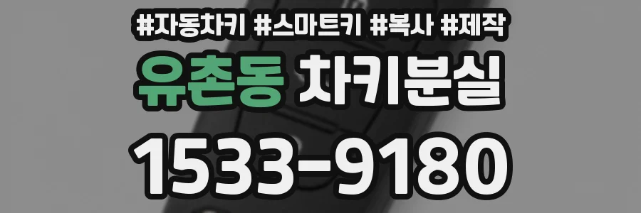 유촌동 차키분실