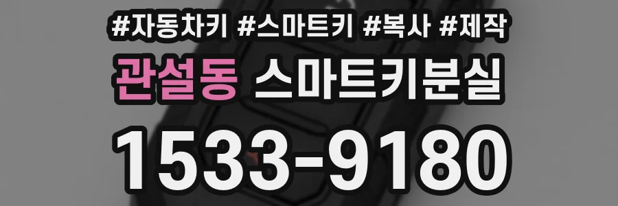 관설동 스마트키분실