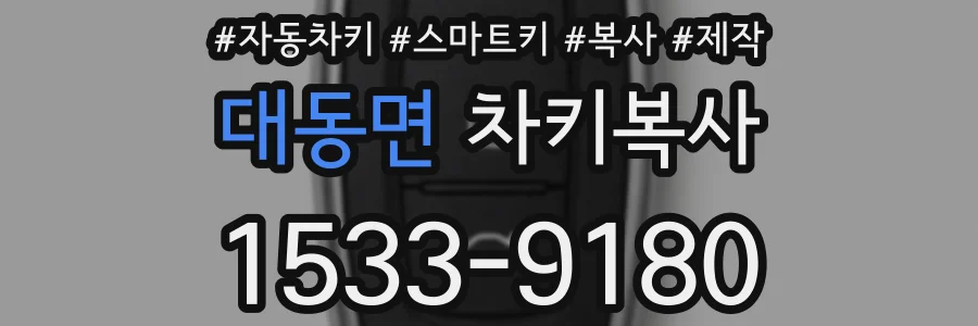 대동면 차키복사