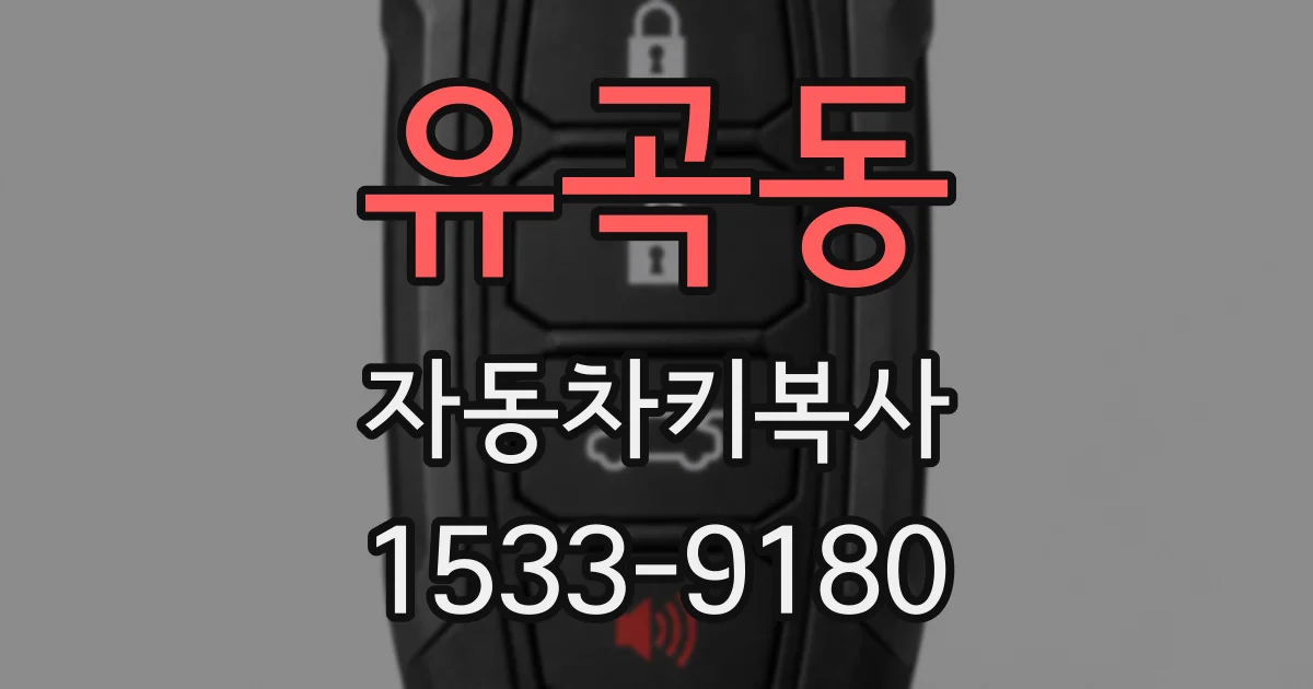 유곡동 자동차키복사