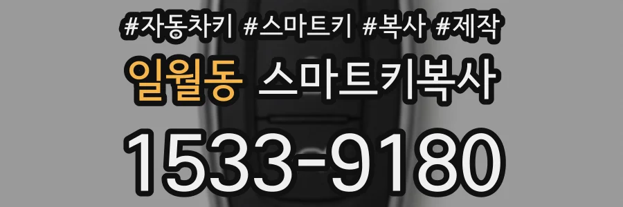 일월동 스마트키복사