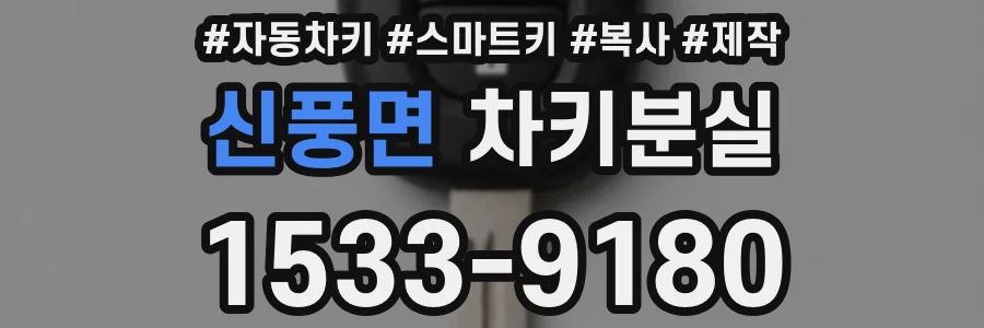 신풍면 차키분실