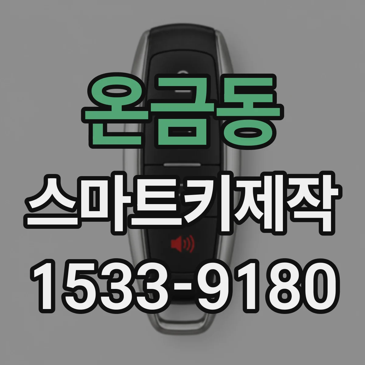 온금동 스마트키제작