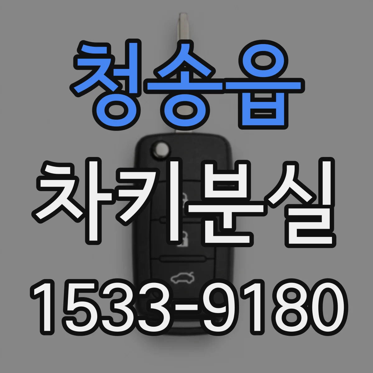 청송읍 차키분실