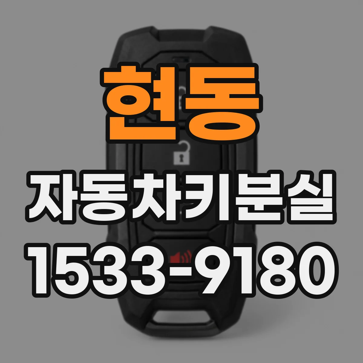 현동 자동차키분실