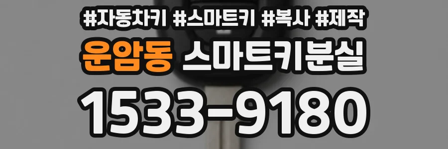 운암동 스마트키분실