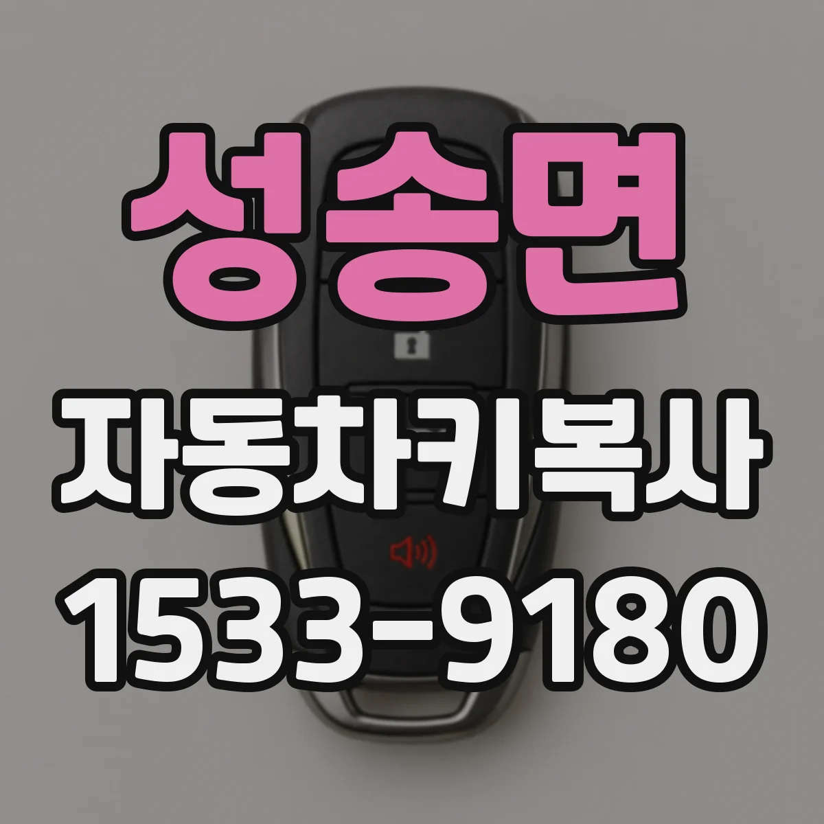 성송면 자동차키복사