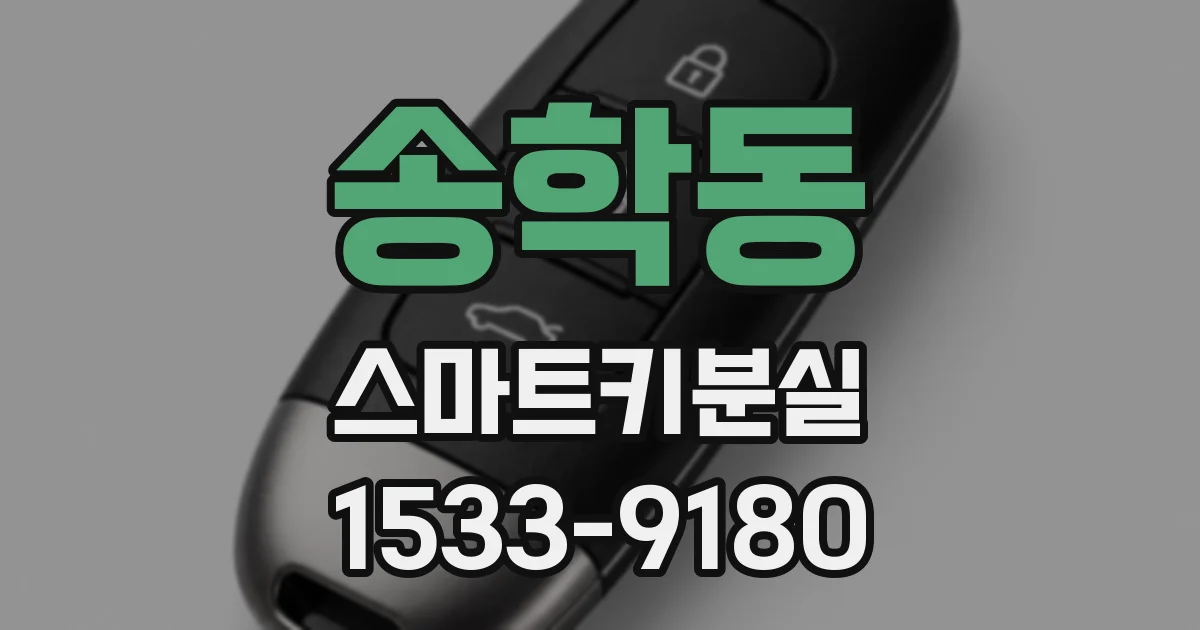 송학동 스마트키분실