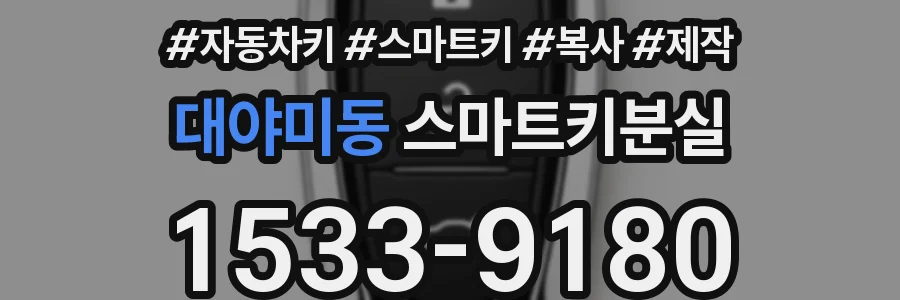 대야미동 스마트키분실