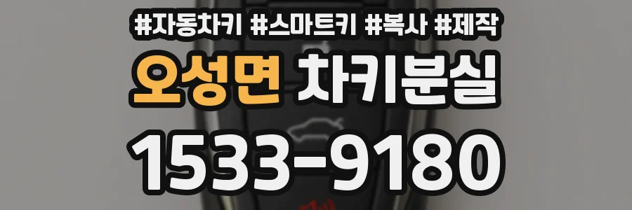 오성면 차키분실