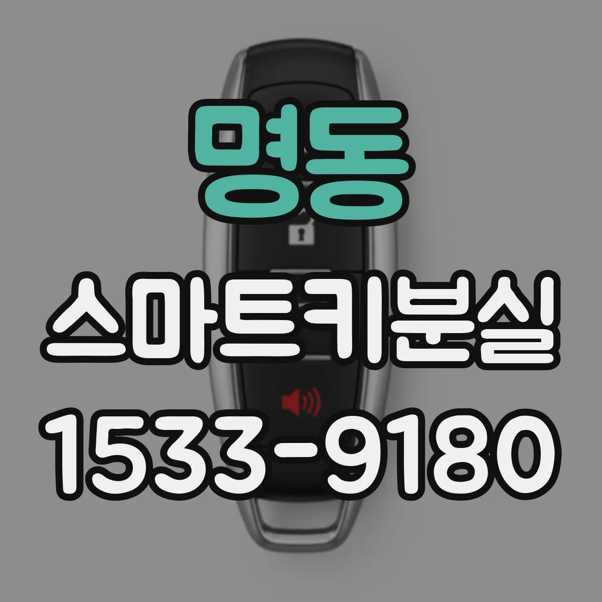 명동 스마트키분실
