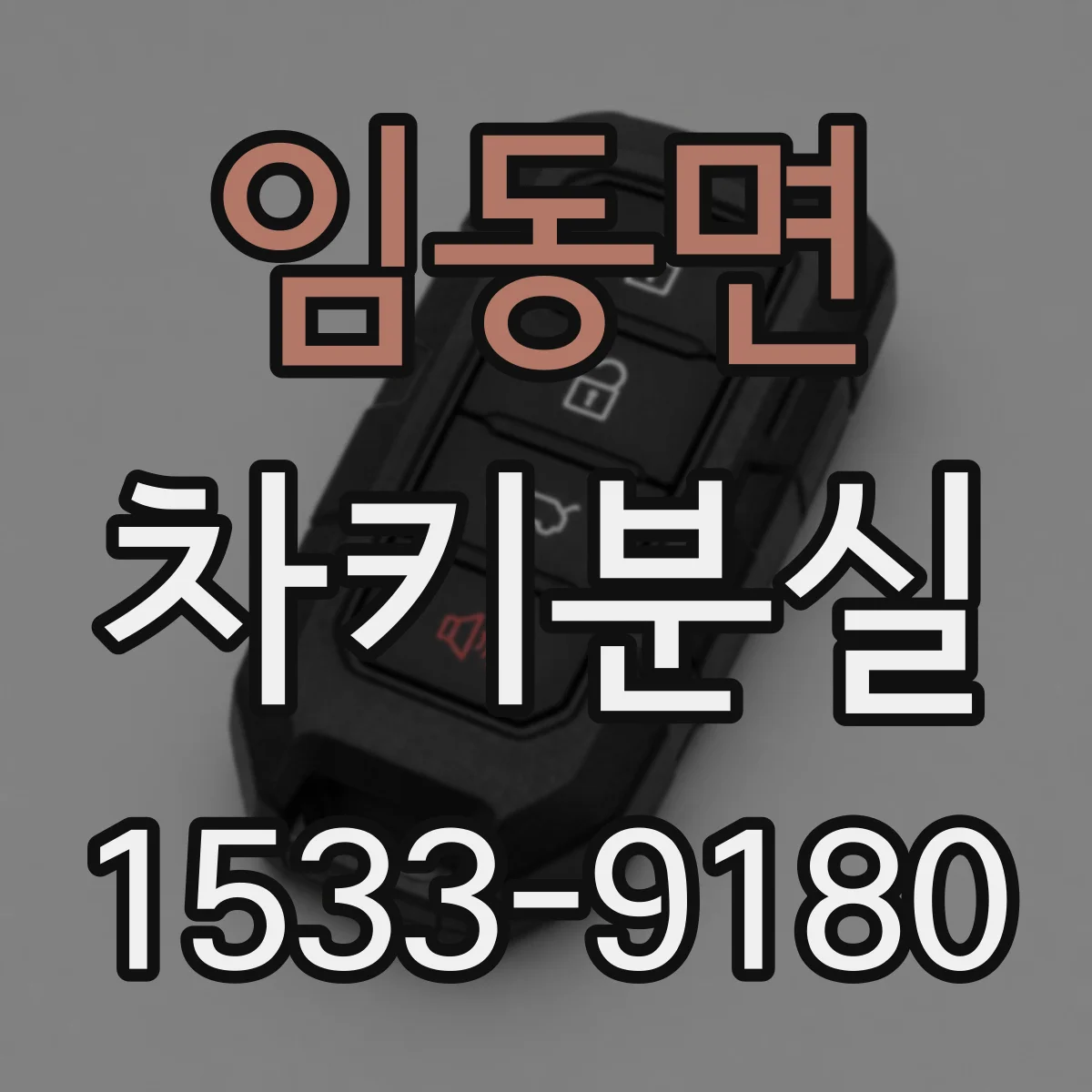 임동면 차키분실